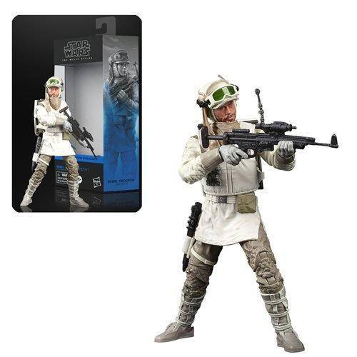 Star Wars The Black Series - Rebel Trooper (Hoth) - 6-Inch Action Figure - by Hasbro