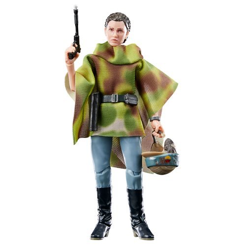 Star Wars The Black Series Return of the Jedi 40th Anniversary 6-Inch Princess Leia (Endor) Action Figure - by Hasbro