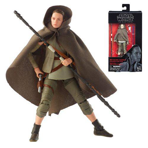 Star Wars The Black Series - Rey (Island Journey) - 6-Inch Action Figure - #58 - by Hasbro