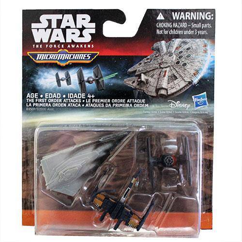 Star Wars: The Force Awakens MicroMachines - The First Order Attacks - by Hasbro