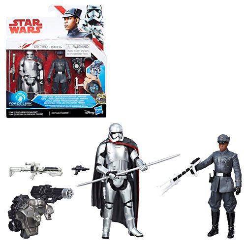 Star Wars: The Last Jedi - Finn (First Order Disguise) vs. Captain Phasma - 3 3/4-In - by Hasbro