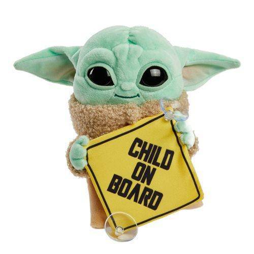 Star Wars The Mandalorian The Child On Board Plush Sign - by Mattel