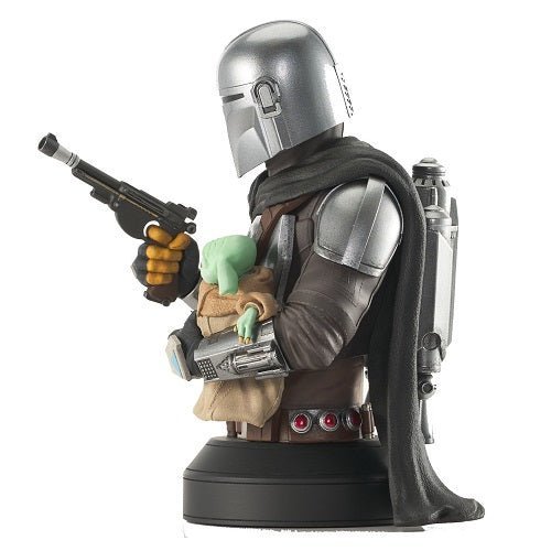 Star Wars: The Mandalorian With Grogu 1/6 Scale PX Bust - by Diamond Select