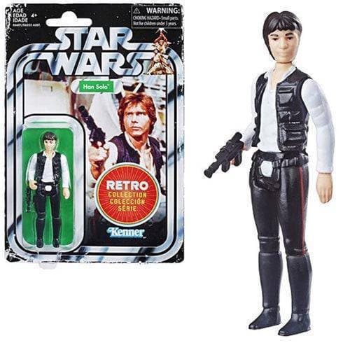 Star Wars "The Retro Collection" 3 3/4-Inch Action Figure - Han Solo - by Hasbro