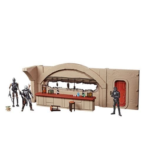 Star Wars The Vintage Collection Nevarro Cantina Playset with Imperial Death Trooper Action Figure - by Hasbro