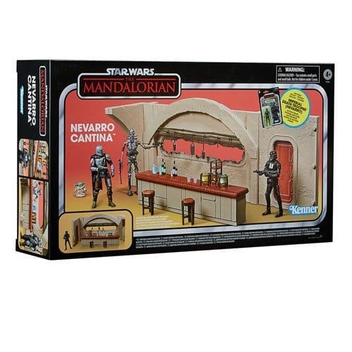 Star Wars The Vintage Collection Nevarro Cantina Playset with Imperial Death Trooper Action Figure - by Hasbro