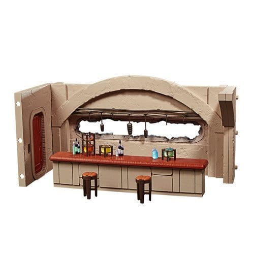 Star Wars The Vintage Collection Nevarro Cantina Playset with Imperial Death Trooper Action Figure - by Hasbro