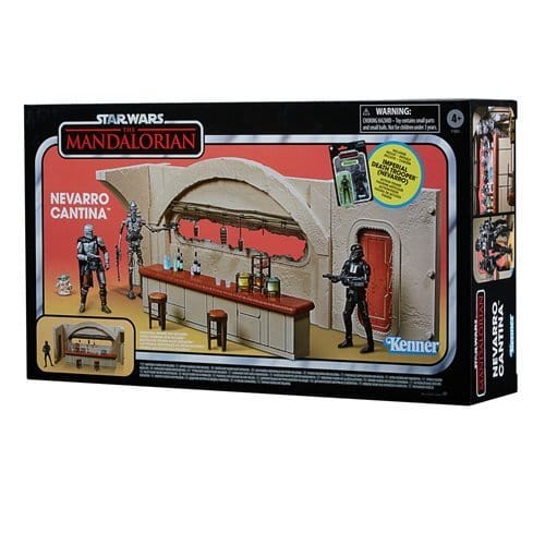 Star Wars The Vintage Collection Nevarro Cantina Playset with Imperial Death Trooper Action Figure - by Hasbro