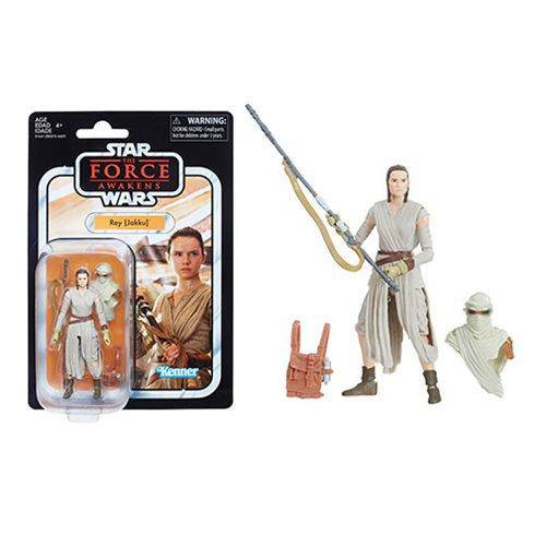 Star Wars "The Vintage Collection" Rey (Jakku) 3 3/4-Inch Action Figure - by Hasbro