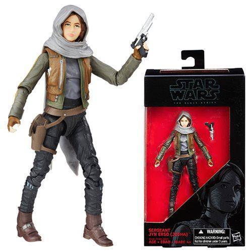 Star Wars:Rogue One The Black Series - Sergeant Jyn Erso (Jedha) - 6-Inch Action Figure - #22 - by Hasbro