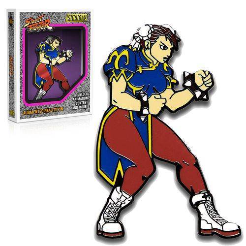 Street Fighter Augmented Reality Enamel Pin - Choose your Pin - by Pinfinity