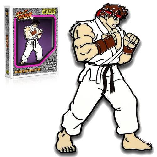 Street Fighter Augmented Reality Enamel Pin - Choose your Pin - by Pinfinity