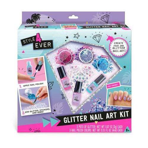 Style 4 Ever Glitter Nail Kit - by Canal Toys USA