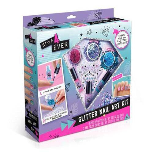 Style 4 Ever Glitter Nail Kit - by Canal Toys USA