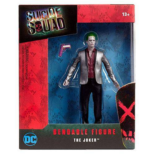 Suicide Squad The Joker 5-Inch Bendable Action Figure - by Nj Croce