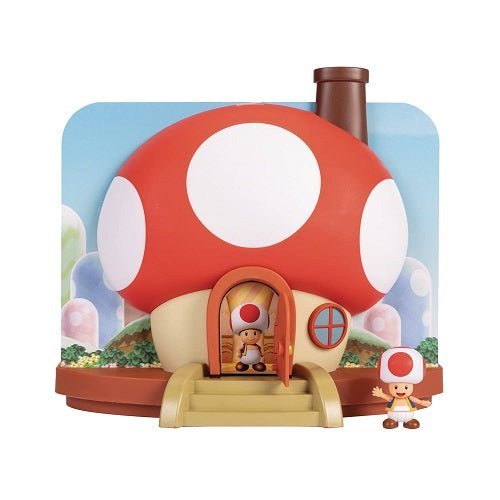 Super Mario Deluxe Toad House Playset - by Jakks Pacific