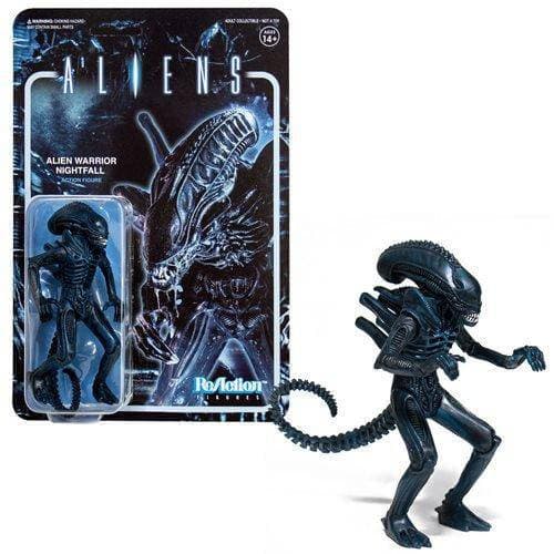 Super7 Aliens Alien Warrior Nightfall 3 3/4" ReAction Figure - by Super7