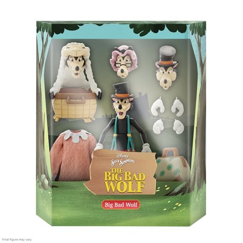 Super7 Disney Ultimates Silly Symphonies Big Bad Wolf Action Figure - by Super7