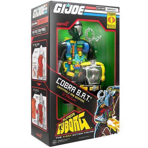 Super7 G.I. Joe Cobra B.A.T. Super Cyborg Vinyl Figure - Select Figure(s) - by Super7