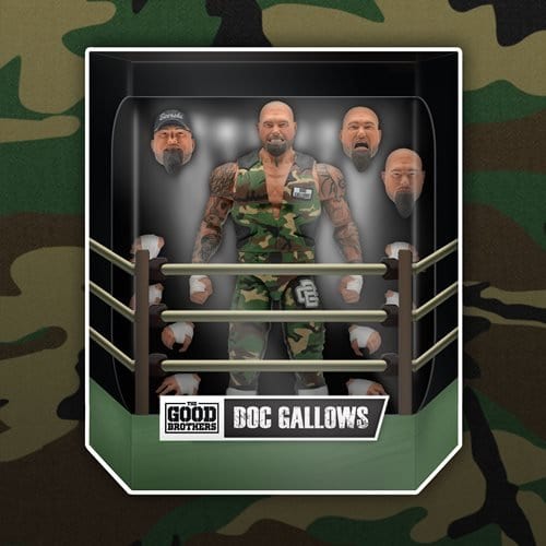 Super7 Good Brothers Wrestling Ultimates Doc Gallows 7-Inch Action Figure - by Super7