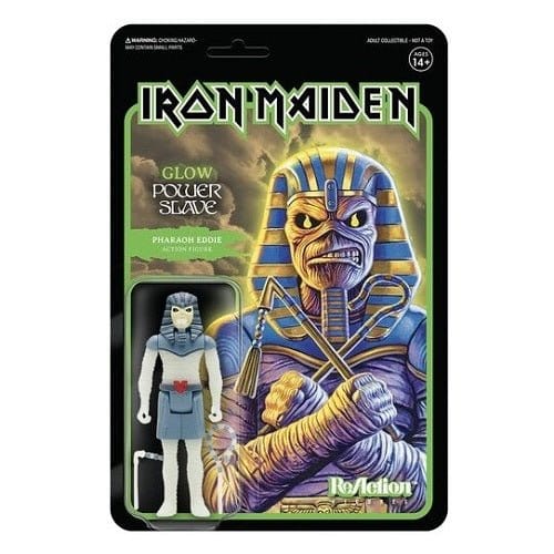 Super7 Iron Maiden Reaction Figure (Glow) (AE Exclusive) - Select Figure(s) - by Super7