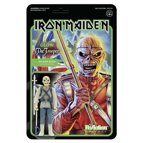 Super7 Iron Maiden Reaction Figure (Glow) (AE Exclusive) - Select Figure(s) - by Super7