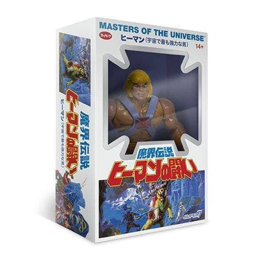 Super7 Masters of the Universe Vintage Japanese Box He-Man 5 1/2-Inch Action Figure - by Super7