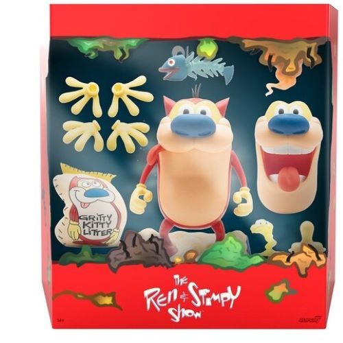 Super7 Ren & Stimpy Deluxe 6-Inch Action Figure - Select Figure(s) - by Super7