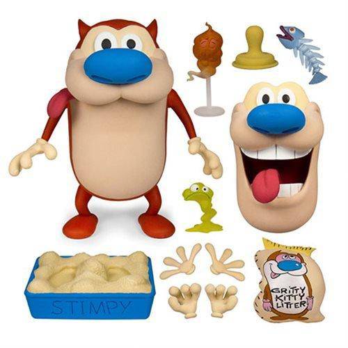 Super7 Ren & Stimpy Deluxe 6-Inch Action Figure - Select Figure(s) - by Super7