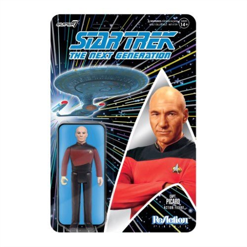 Super7 Star Trek: The Next Generation 3.75" Reaction Figure Select Figure(s) - by Super7