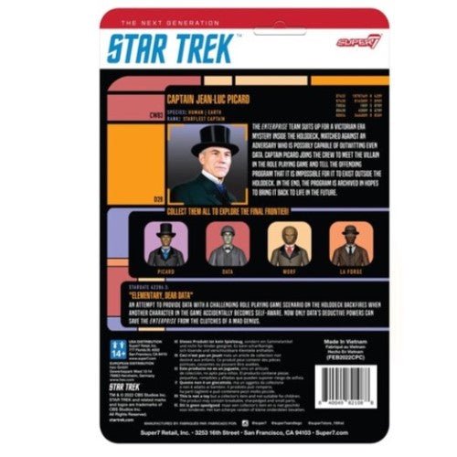 Super7 Star Trek: The Next Generation 3.75" Reaction Figure Select Figure(s) - by Super7