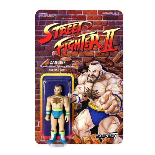 Super7 Street Fighter II ReAction Figure - Select Figure(s) - by Super7