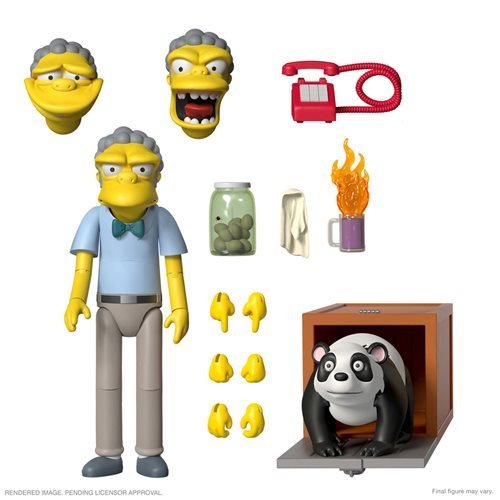 Super7 The Simpsons Ultimates 7-Inch Action Figure - Select Figure(s) - by Super7