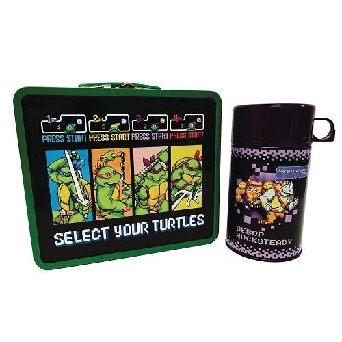 Teenage Mutant Ninja Turtles Arcade Lunchbox with Thermos - Previews Exclusive - by Surreal Entertainment