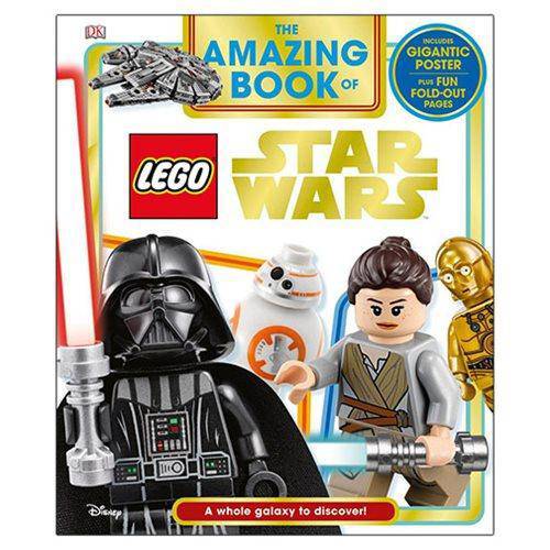 The Amazing Book of LEGO Star Wars Hardcover Book - by DK Publishing