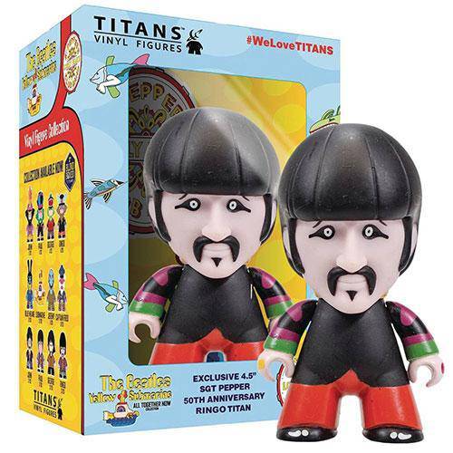 The Beatles Sgt. Pepper Ringo 4 1/2" Titan Vinyl Figure - by Titan Merchandise