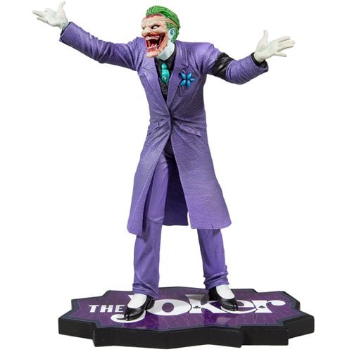 The Joker Purple Craze by Greg Capullo 1:10 Scale Resin Statue - by DC Direct