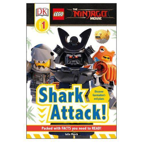 The LEGO Ninjago Movie Shark Attack DK Readers 1 Hardcover Book - by DK Publishing
