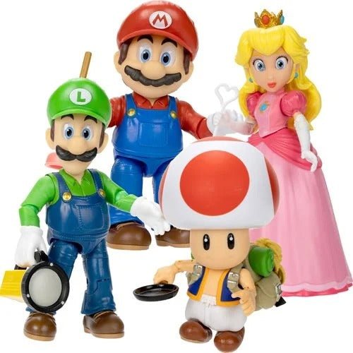The Super Mario Bros. Movie 5-Inch - Select Figure(s) - by Jakks Pacific