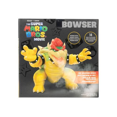 The Super Mario Bros. Movie Fire Breathing Bowser 7-Inch Figure - by Jakks Pacific