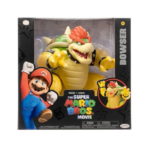 The Super Mario Bros. Movie Fire Breathing Bowser 7-Inch Figure - by Jakks Pacific
