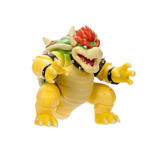 The Super Mario Bros. Movie Fire Breathing Bowser 7-Inch Figure - by Jakks Pacific