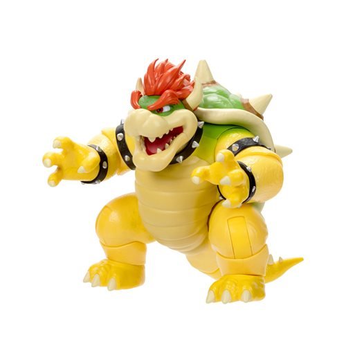 The Super Mario Bros. Movie Fire Breathing Bowser 7-Inch Figure - by Jakks Pacific