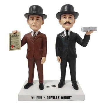 The Wright Brothers Limited Edition Bobbleheads - by Kollectico