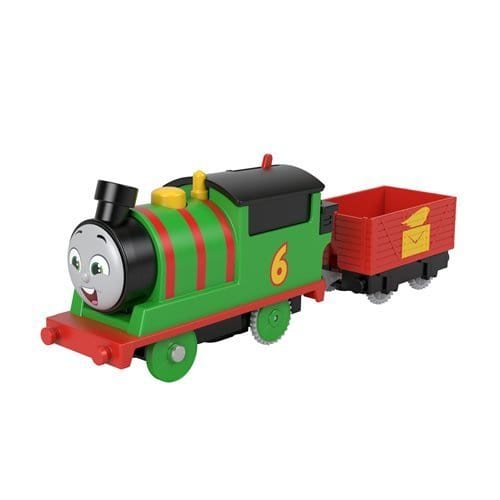 Thomas & Friends Fisher-Price Motorized Train Engine Vehicle - Percy - by Fisher-Price