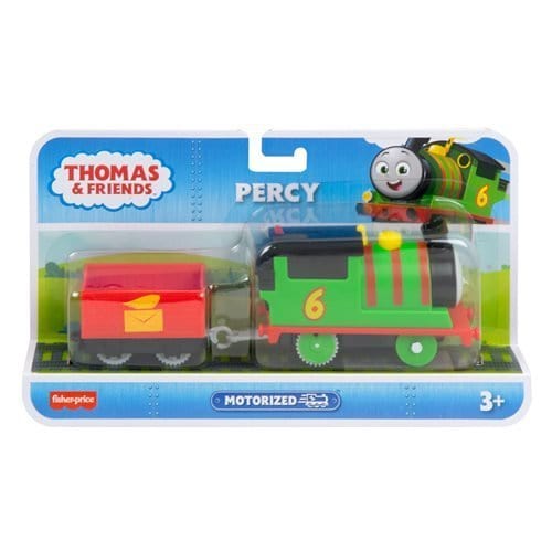 Thomas & Friends Fisher-Price Motorized Train Engine Vehicle - Percy - by Fisher-Price