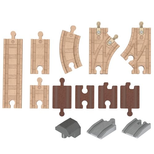 Thomas & Friends Fisher-Price Wooden Railway Clackety Track Pack - by Fisher-Price