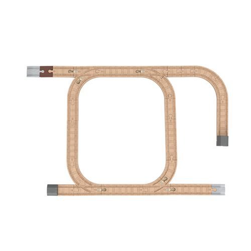 Thomas & Friends Fisher-Price Wooden Railway Clackety Track Pack - by Fisher-Price