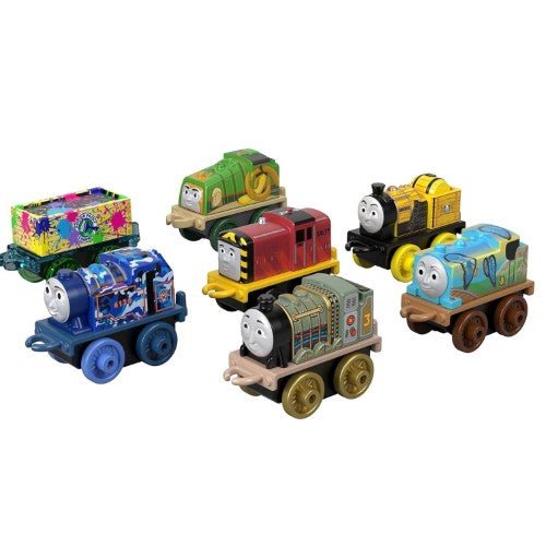 Thomas & Friends Minis Vehicle 7-Pack - Belle/Gator/Salty/Henry/Stephen - by Fisher-Price