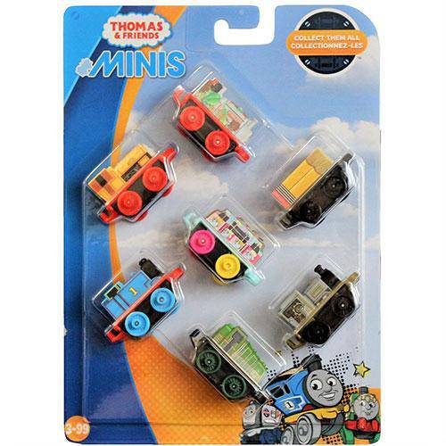 Thomas & Friends Minis Vehicle 7-Pack - D-10/Thomas/Ben/Gator - by Fisher-Price